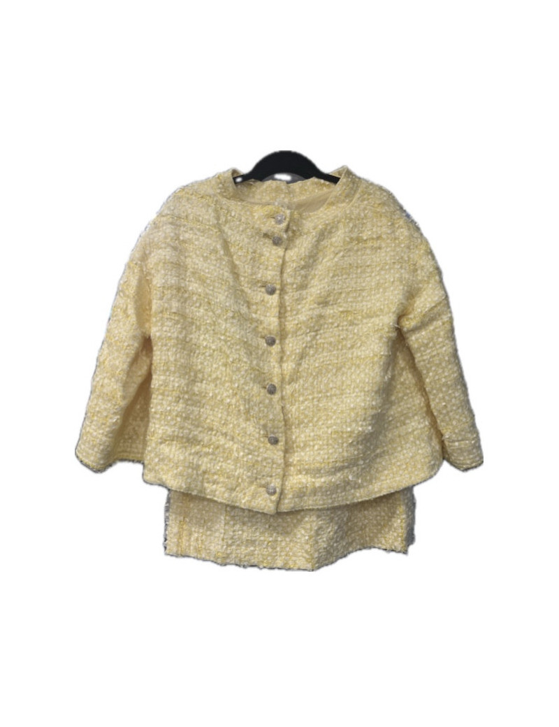 Tailleur CHANEL jaune T36