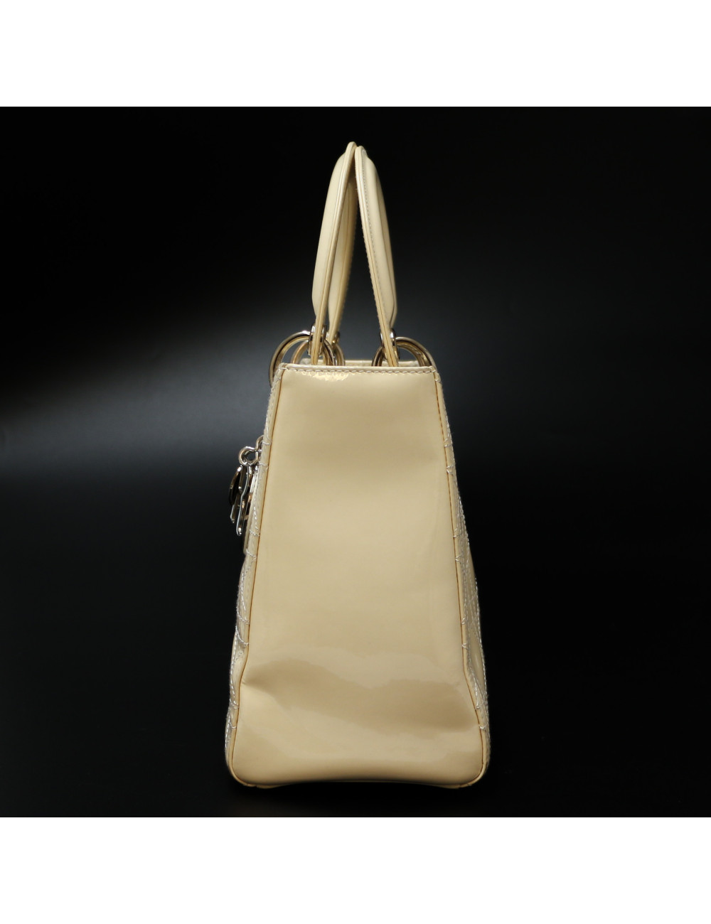 Sac Lady DIOR cuir verni