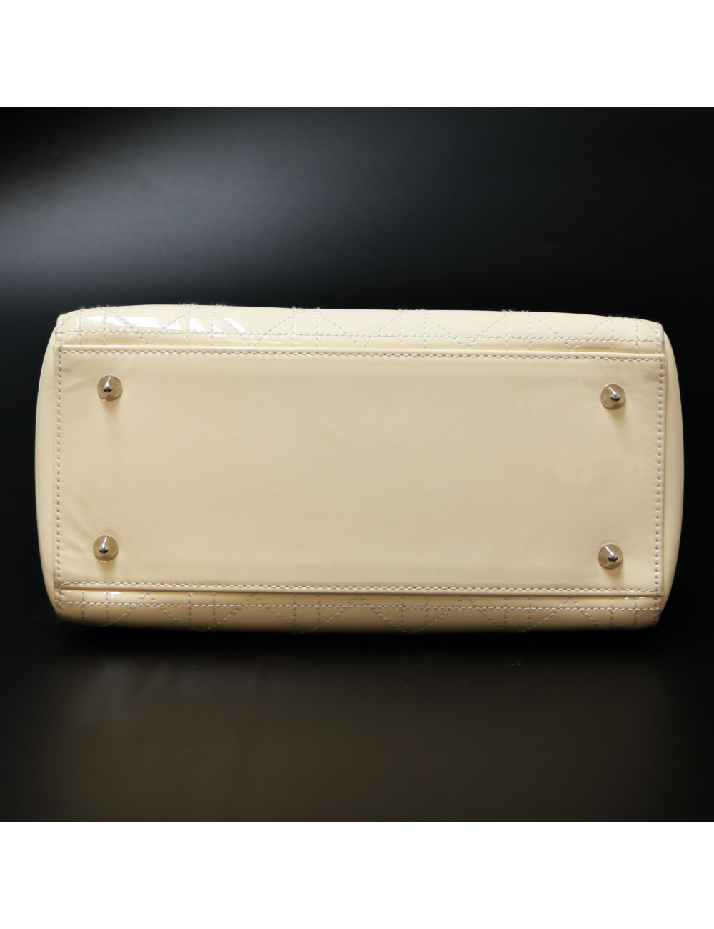 Sac Lady DIOR cuir verni