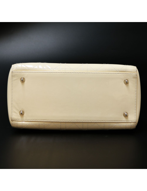 Sac Lady DIOR cuir verni