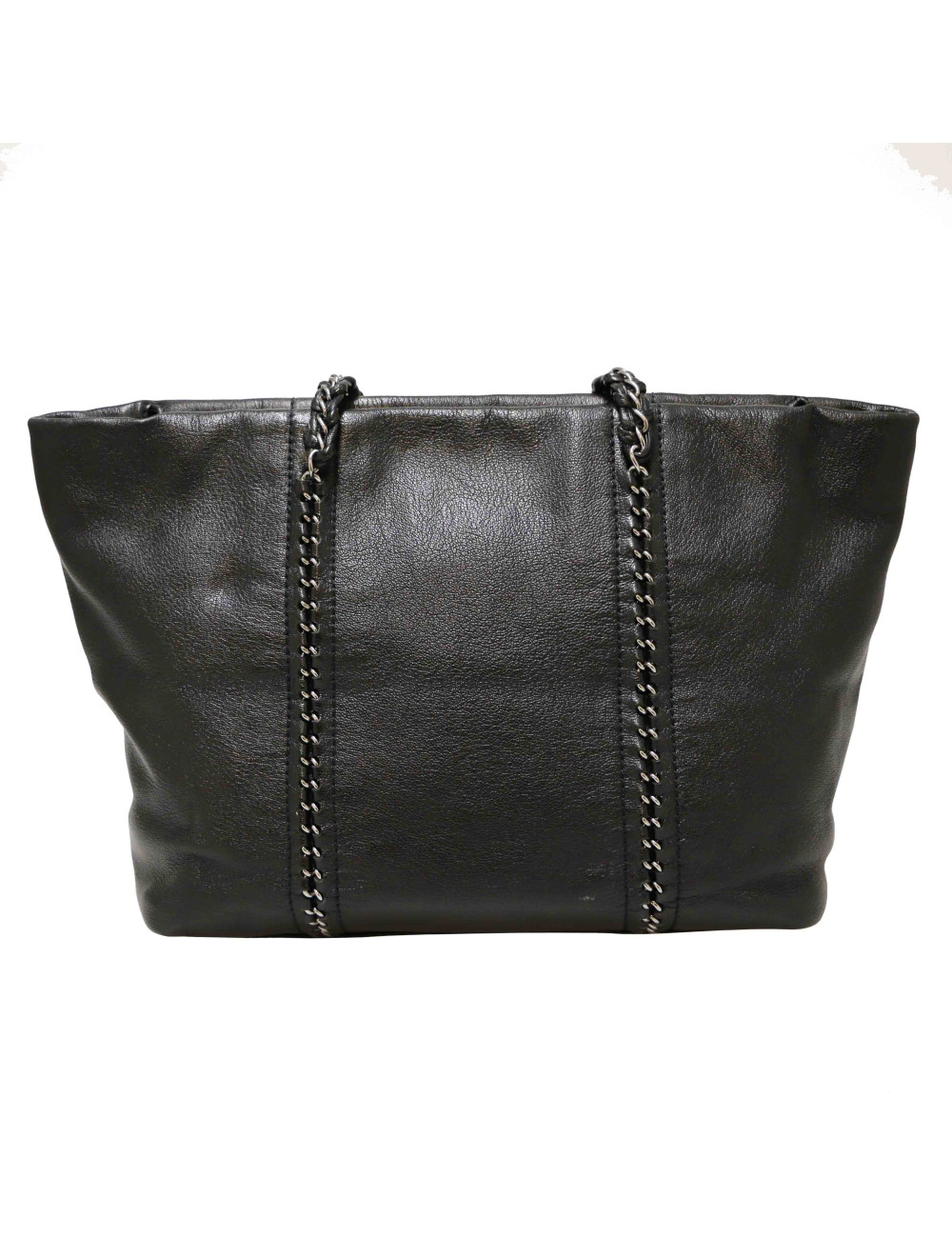 Petit cabas CHANEL cuir souple