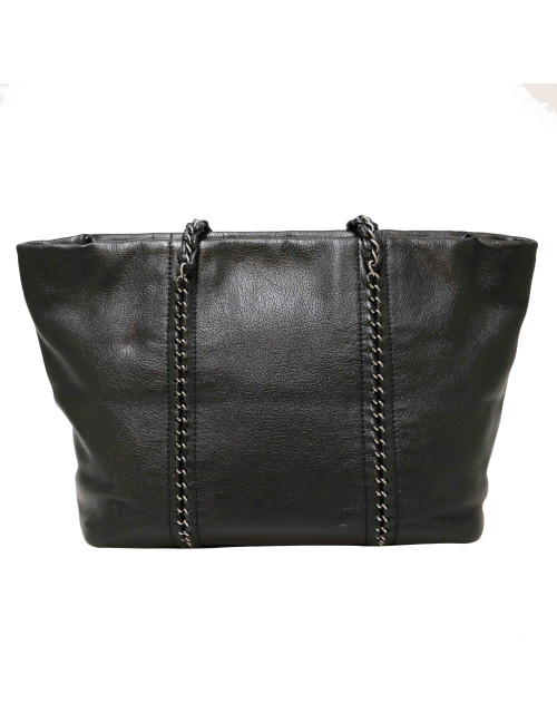 Petit cabas CHANEL cuir souple