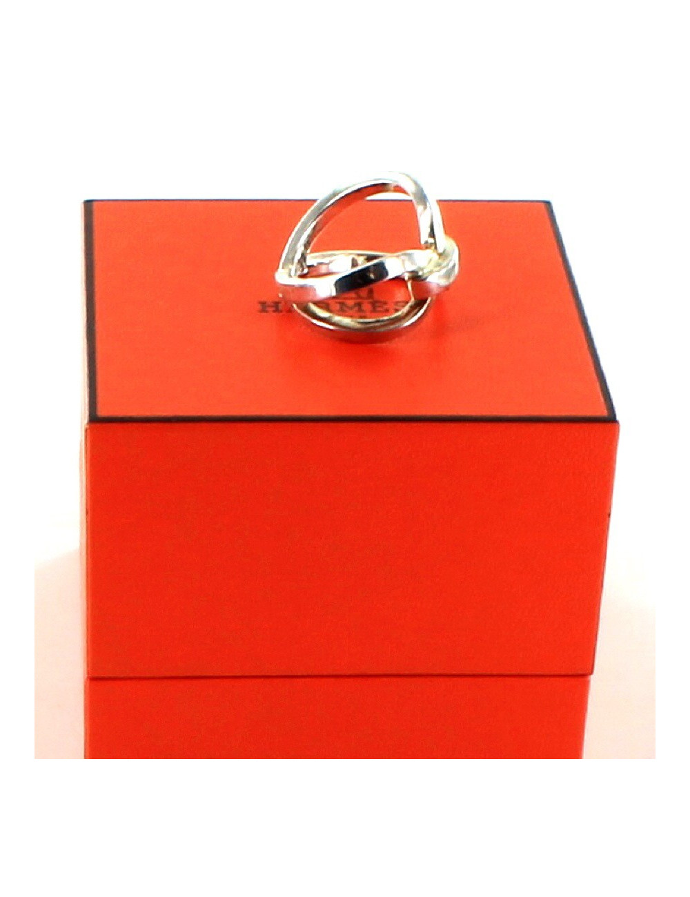 bague HERMES  argent  t 54