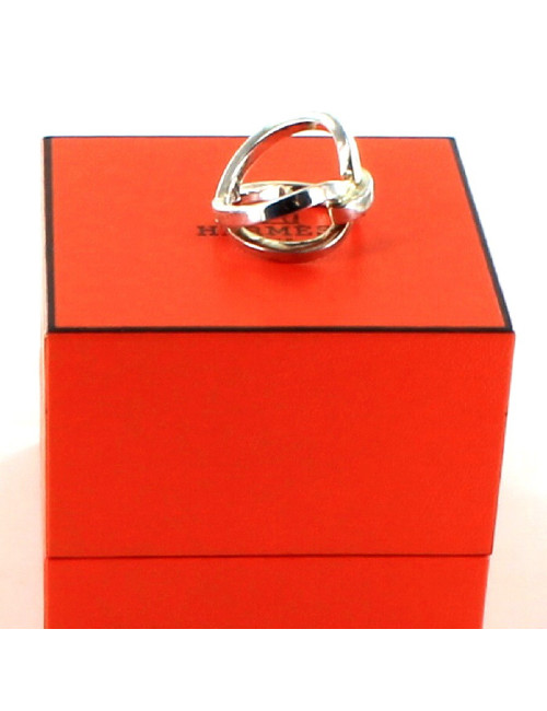 bague HERMES  argent  t 54