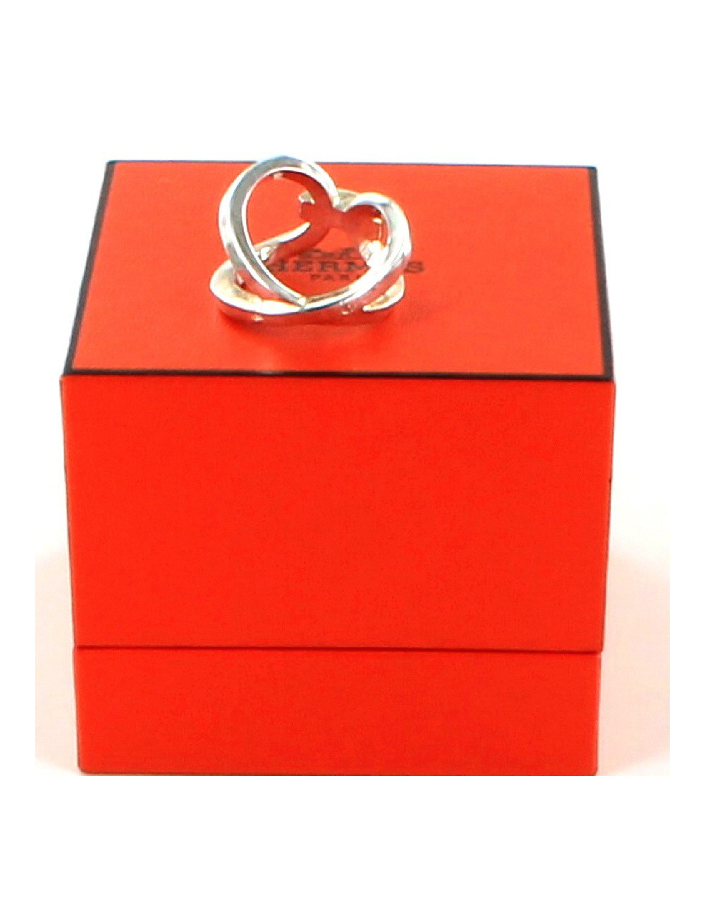 bague HERMES  argent  t 54