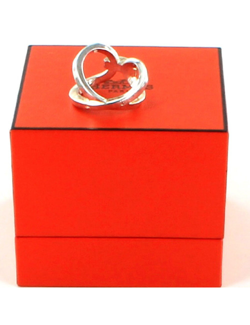 bague HERMES  argent  t 54