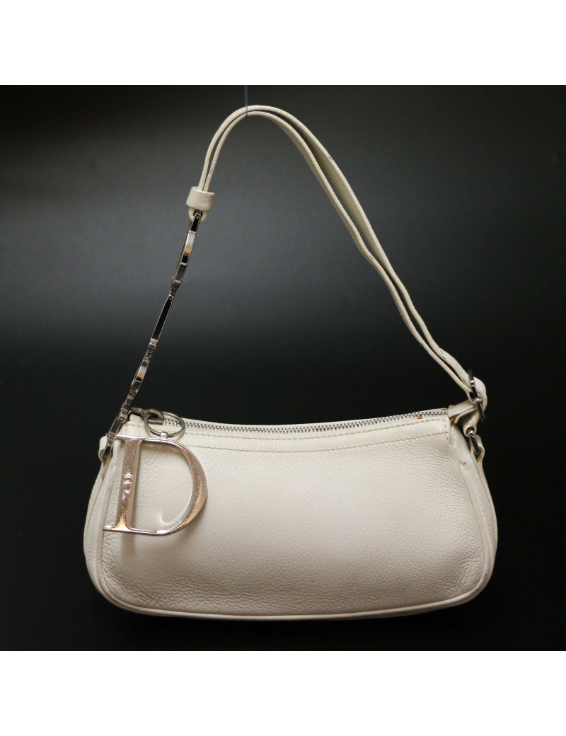 Mini sac CHRISTIAN DIOR blanc