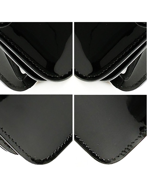 Mini sac du soir FENDI verni noir