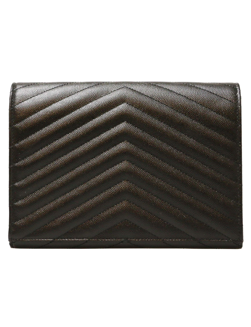 Pochette Cassandre YSL SAINT LAURENT cuir grainé