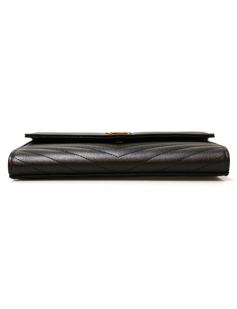 Pochette Cassandre YSL SAINT LAURENT cuir grainé