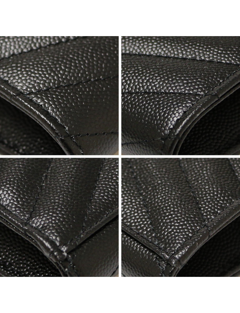 Pochette Cassandre YSL SAINT LAURENT cuir grainé