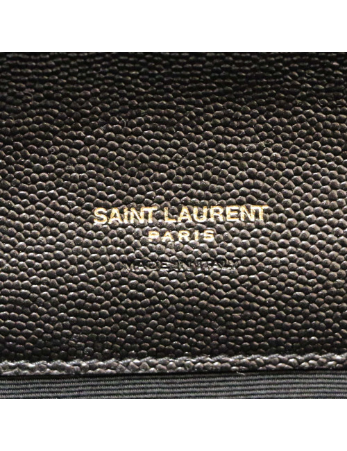 Pochette Cassandre YSL SAINT LAURENT cuir grainé