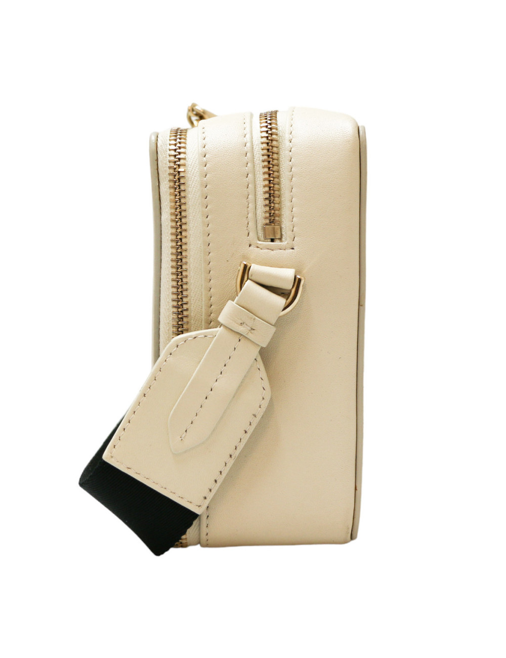 Mini sac LANVIN cuir beige