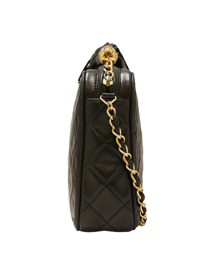 SAc vintage Camera CHANEL pompon