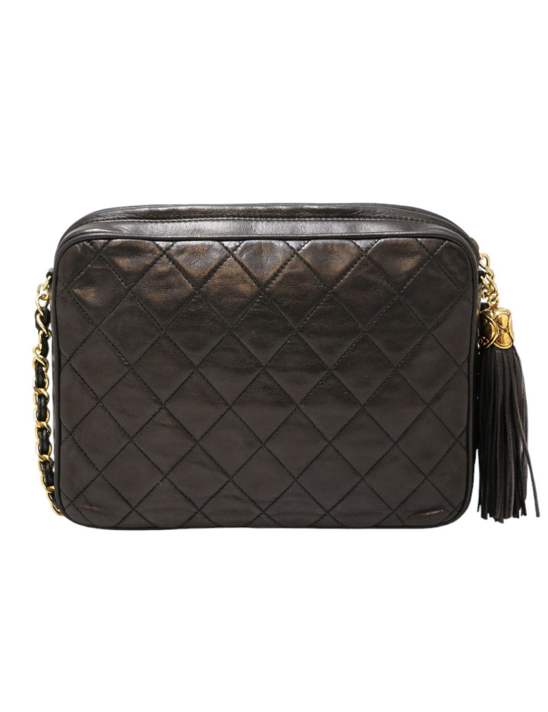 SAc vintage Camera CHANEL pompon