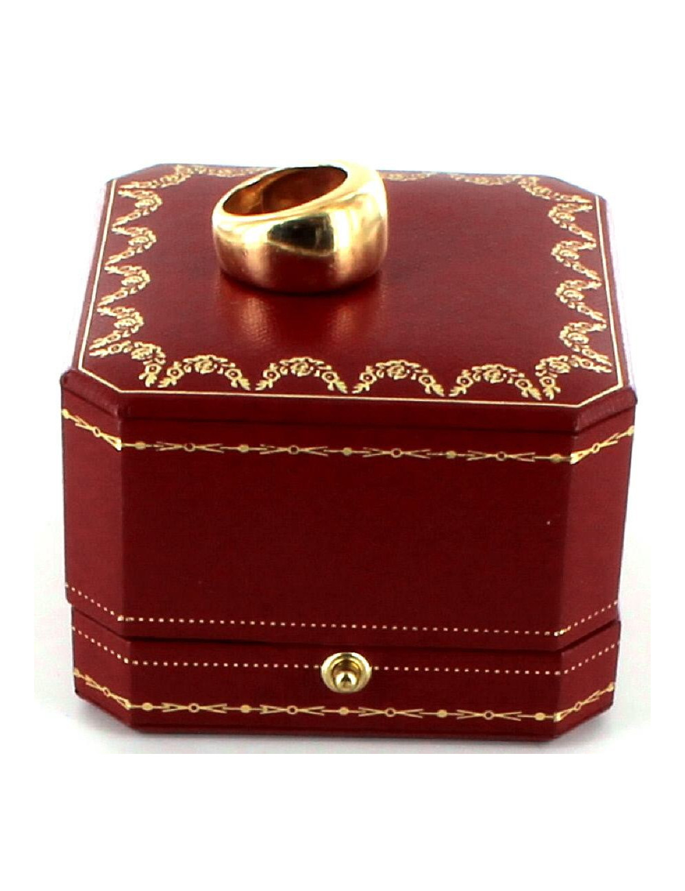 bague CARTIER  t 54 or jaune