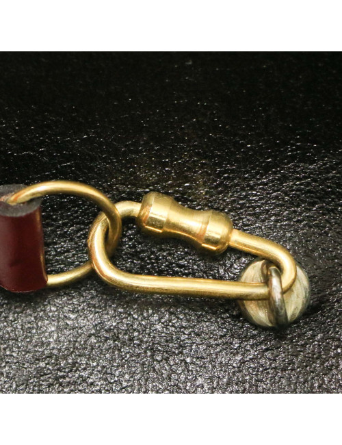 Sac pochette crocodile bordeaux