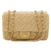 Sac CHANEL paille Timeless beige