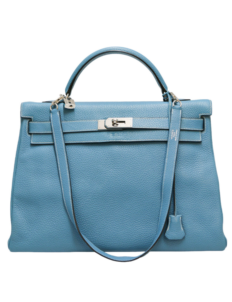 Kelly 40 HERMES Clémence young bull leather
