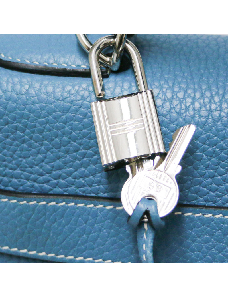 Kelly 40 HERMES Clémence young bull leather