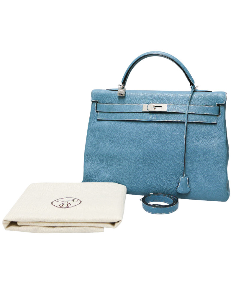 Kelly 40 HERMES Clémence young bull leather