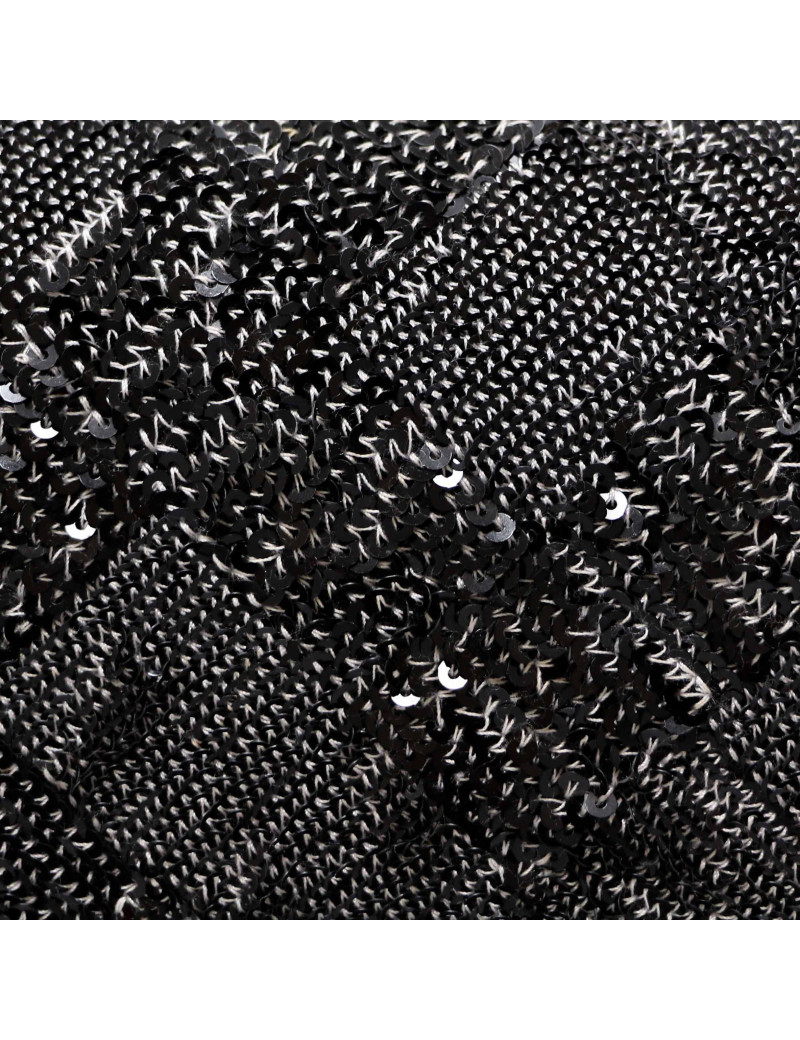 Sac Boy CHANEL sequins noirs