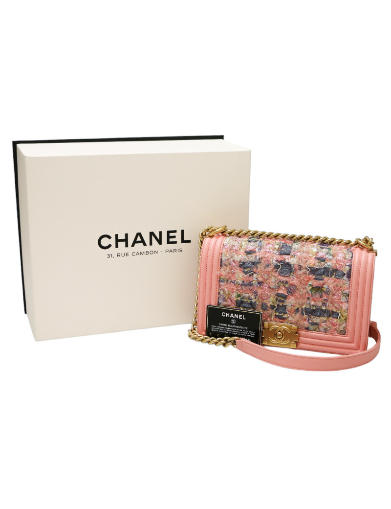 Boy CHANEL  rose tweed