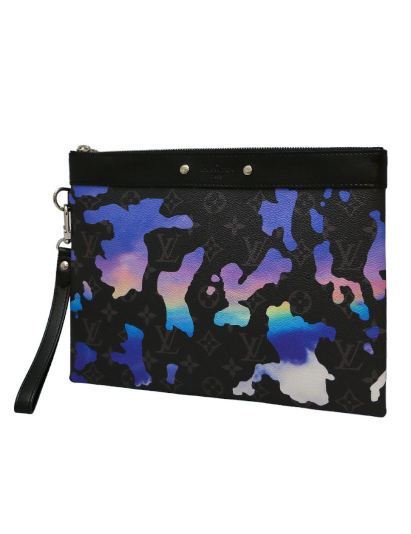 Collector Pochette To Go LOUIS VUITTON Sunrise Monogram toile Eclipse