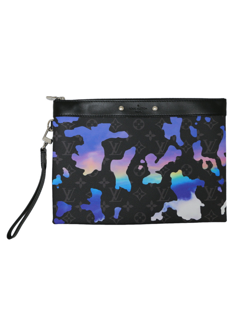 Collector Pochette To Go LOUIS VUITTON Sunrise Monogram toile Eclipse