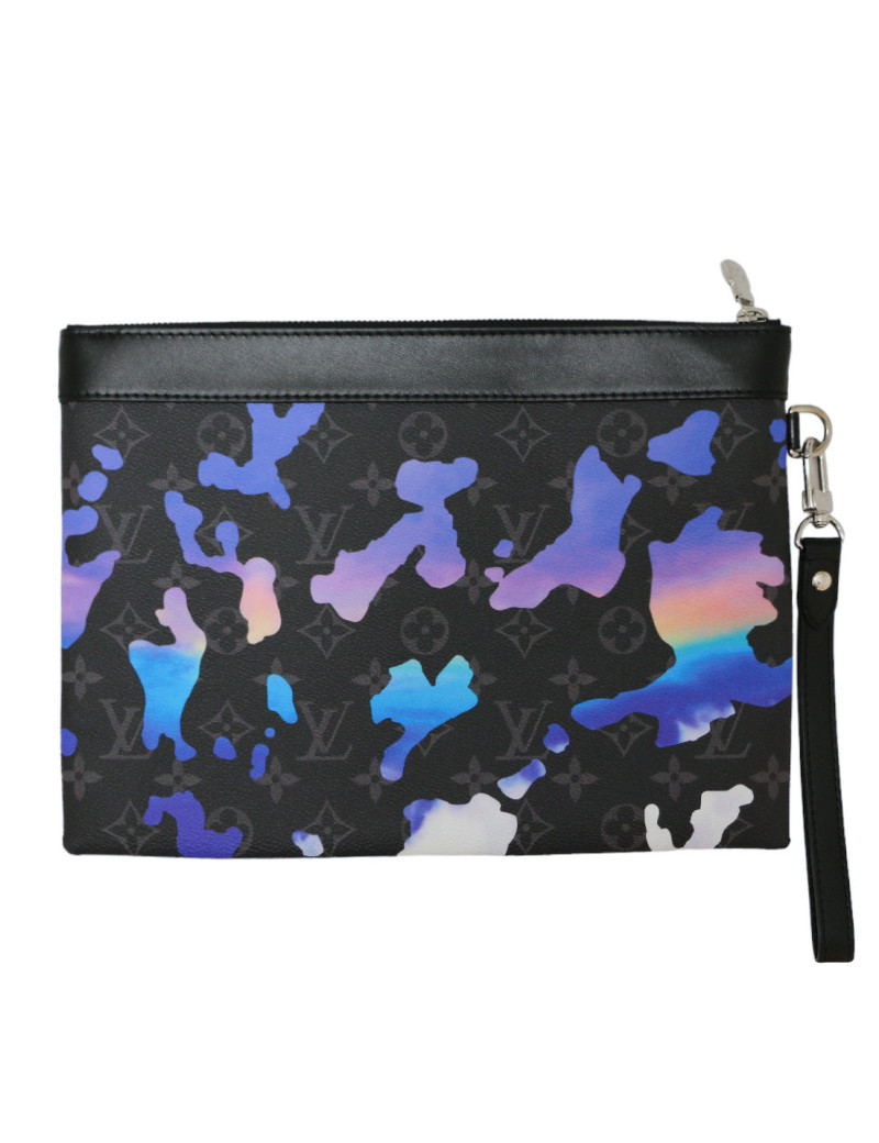 Collector Pochette To Go LOUIS VUITTON Sunrise Monogram toile Eclipse