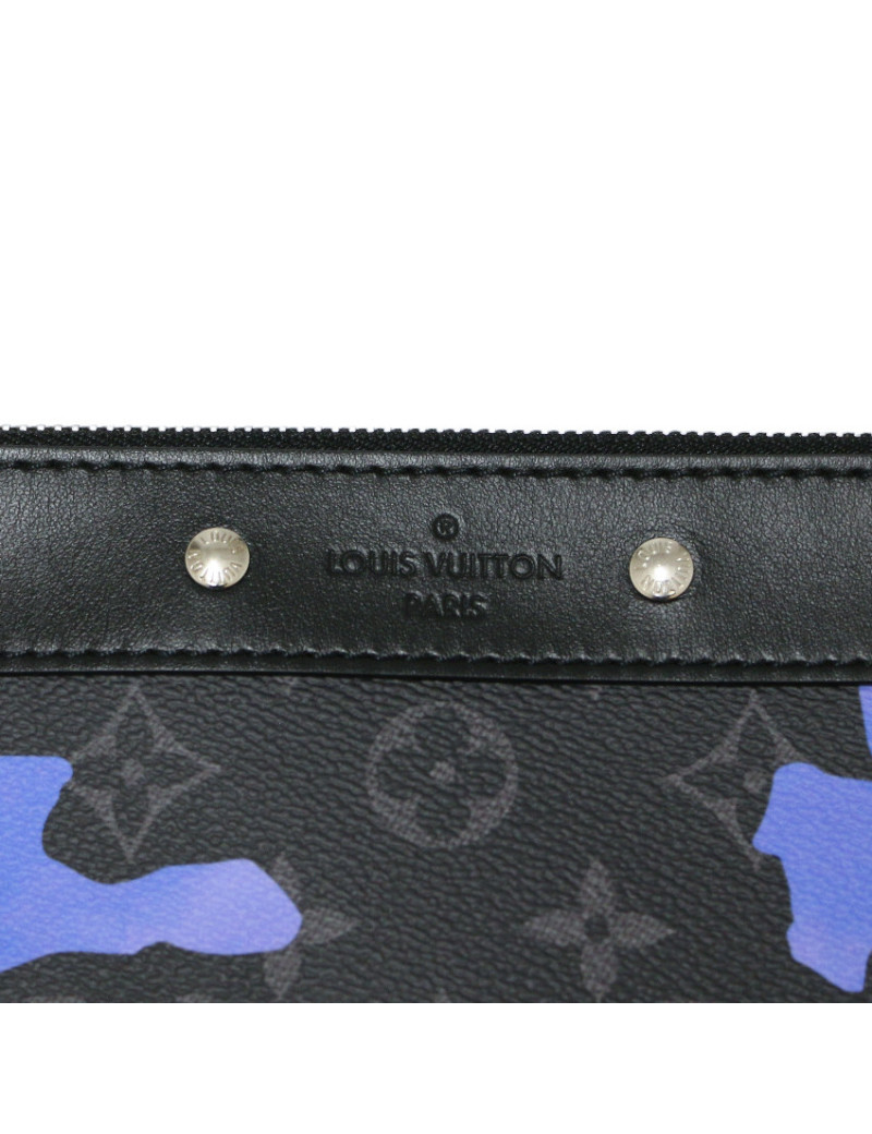 Collector Pochette To Go LOUIS VUITTON Sunrise Monogram toile Eclipse
