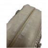 CHANEL Bowling Bag in Iridescent Beige Lambskin Leather