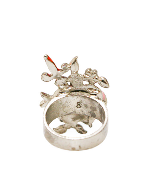 DIOR heart "la fiancée du pirate" ring