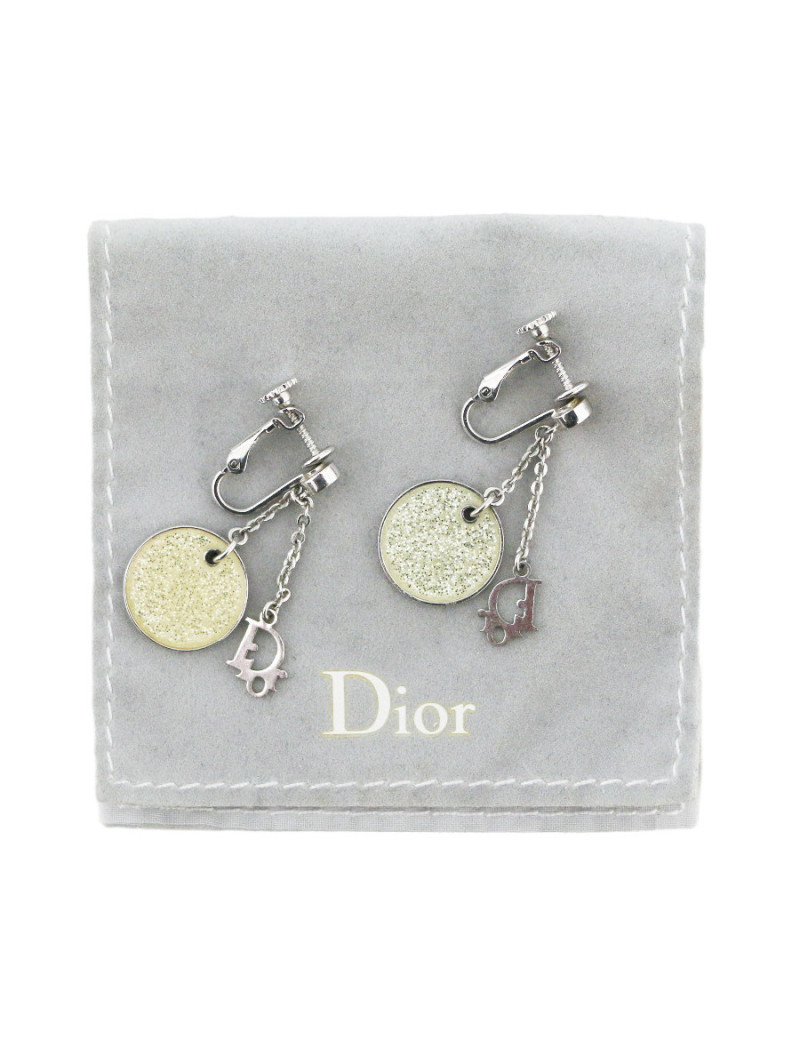 CHRISTIAN DIOR pendant earrings