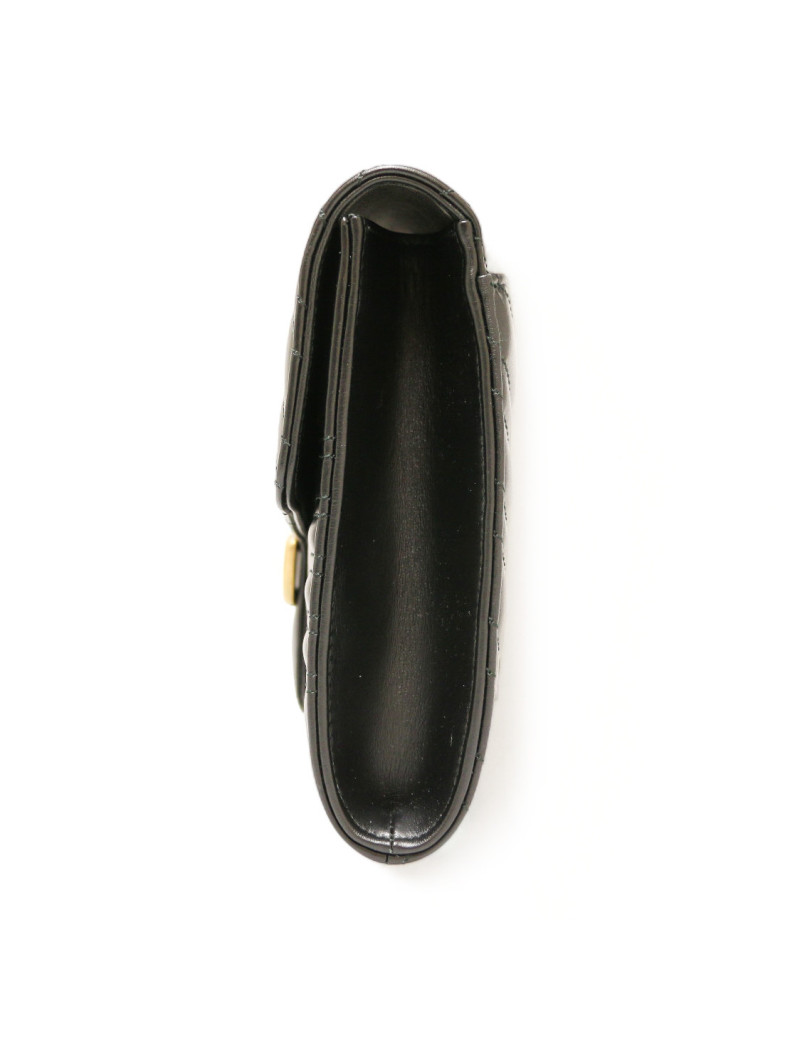 Pochette GUCCI Marmont cuir noir GM