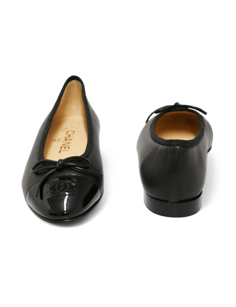 Ballérines T 36C CHANEL noires