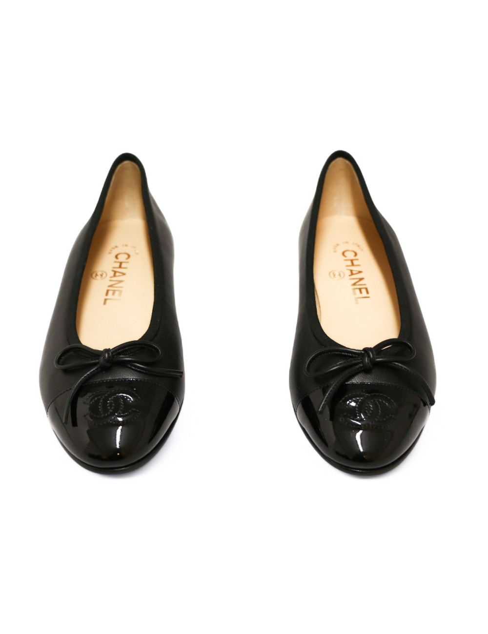 Ballerines T 36C CHANEL noires