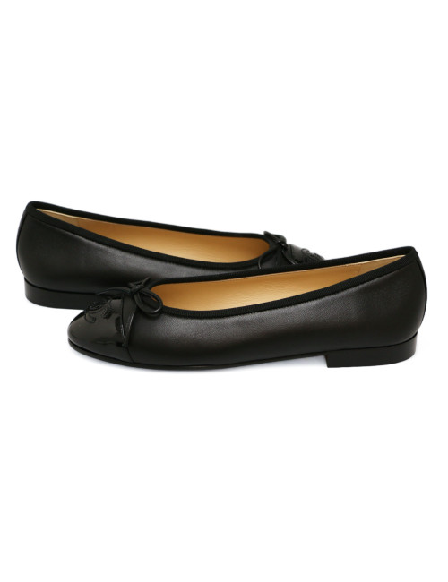 Ballerines T 36C CHANEL noires