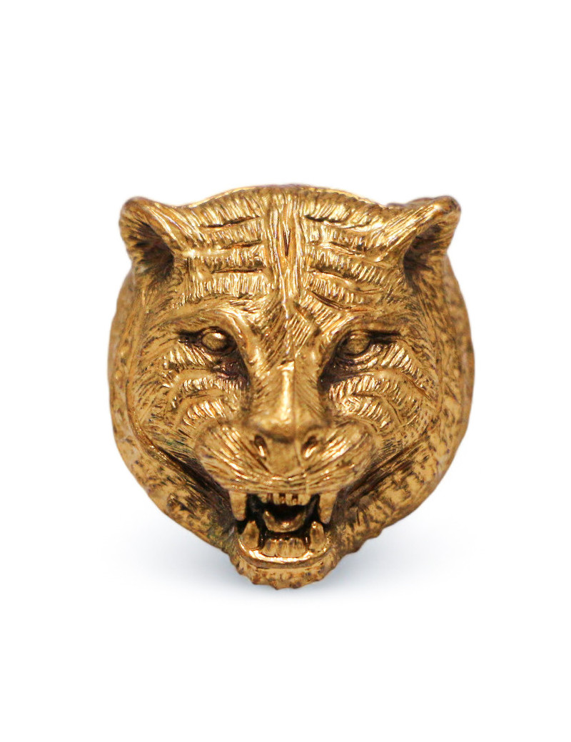 Bague GUCCI tigre doré