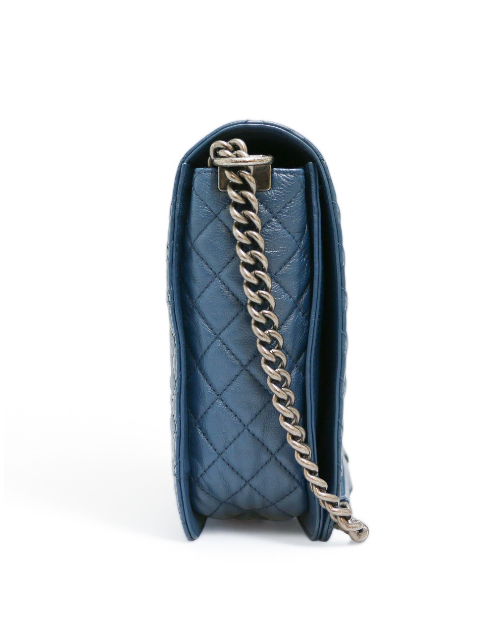 CHANEL blue Boy bag