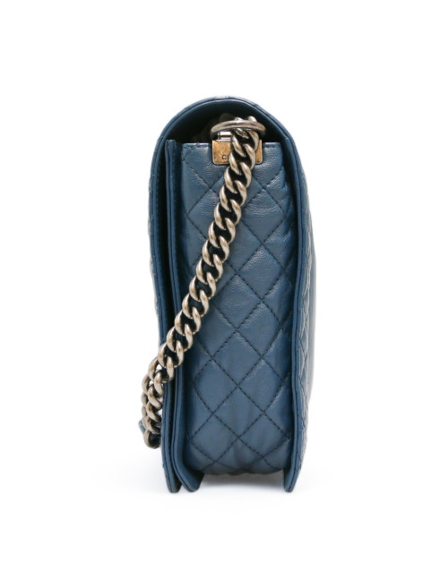 CHANEL blue Boy bag