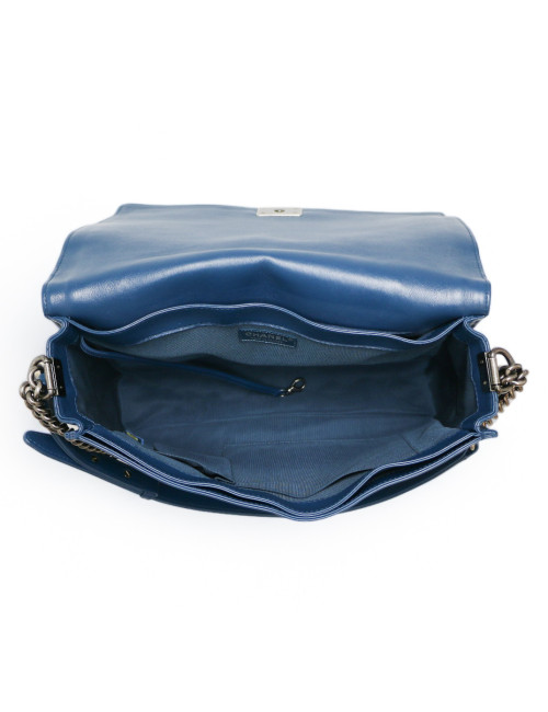 CHANEL blue Boy bag