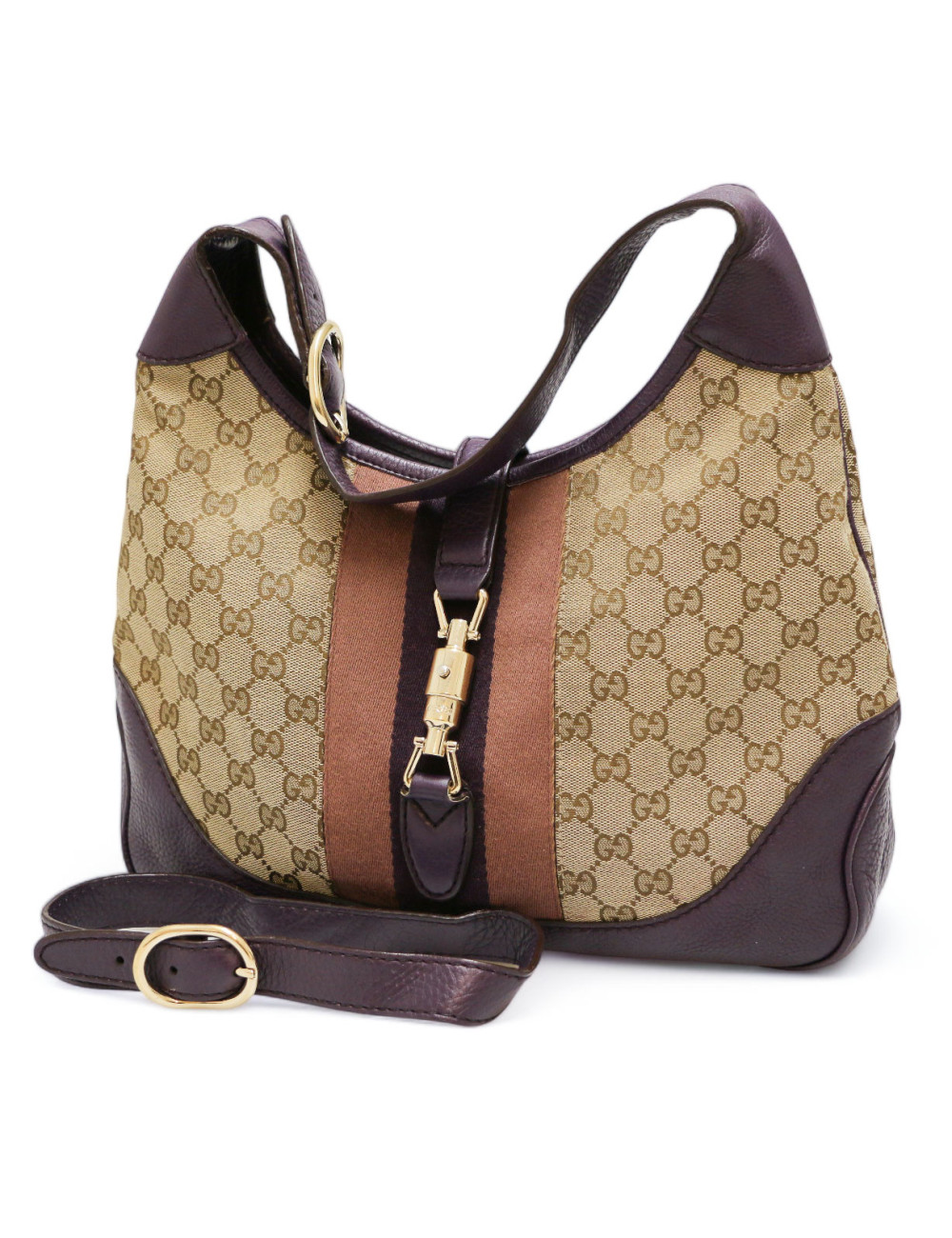 Sac Jackie GUCCI toile monogramme