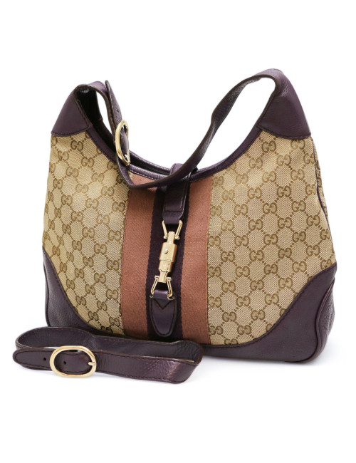 Sac Jackie GUCCI toile monogramme