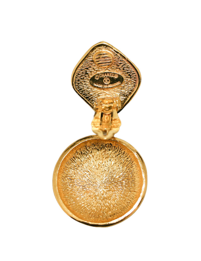 Clips CHANEL pendants CC