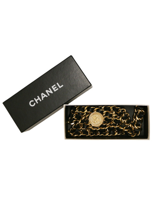 Ceinture vintage CHANEL double rangs