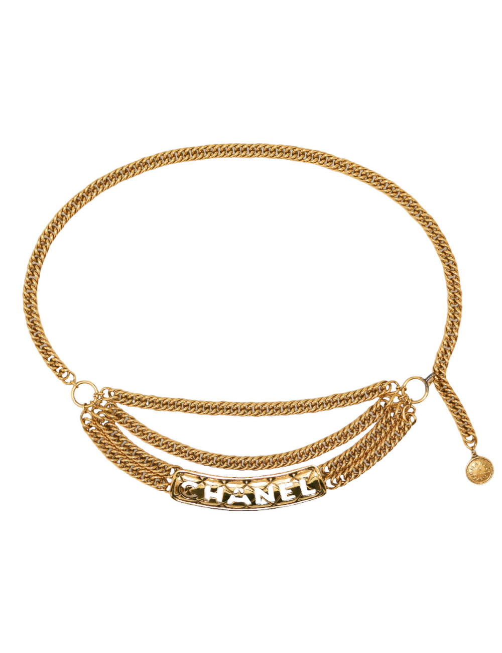 Ceinture CHANEL vintage CHANEL matelassé