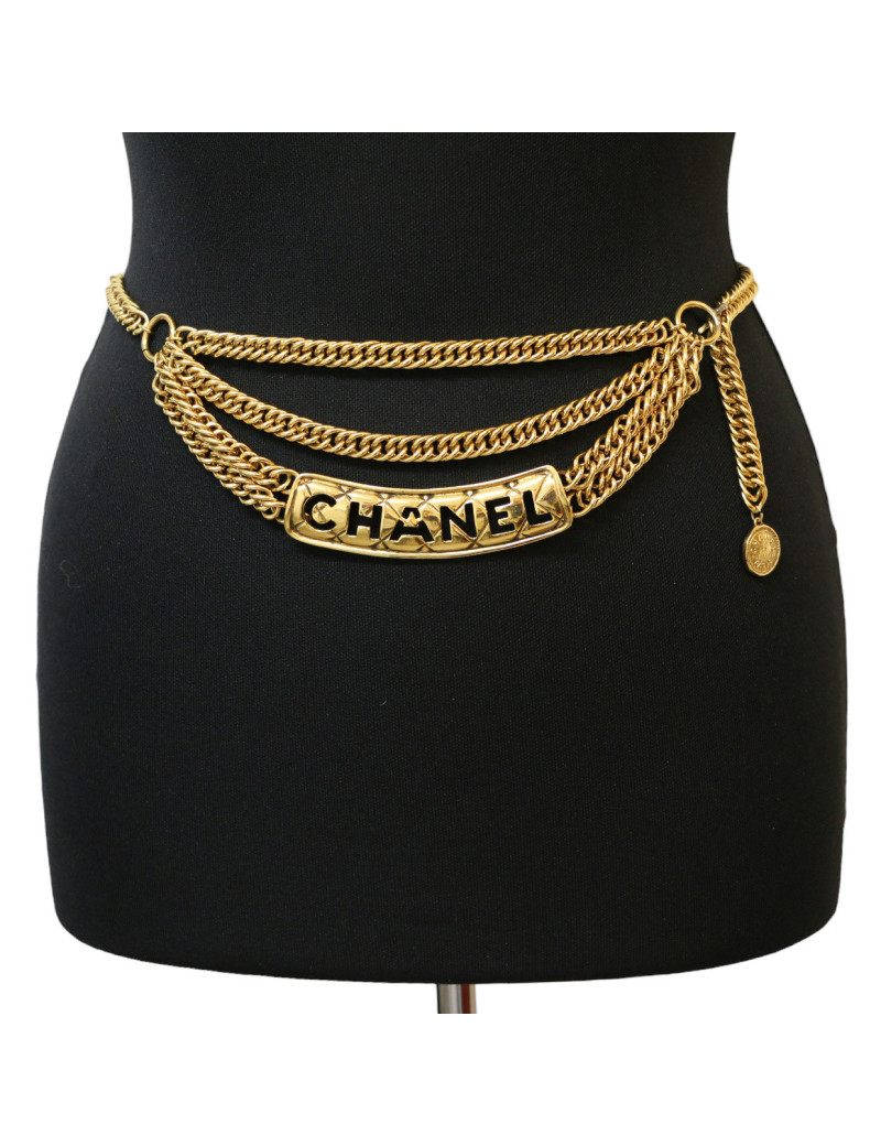 Ceinture CHANEL vintage CHANEL matelassé