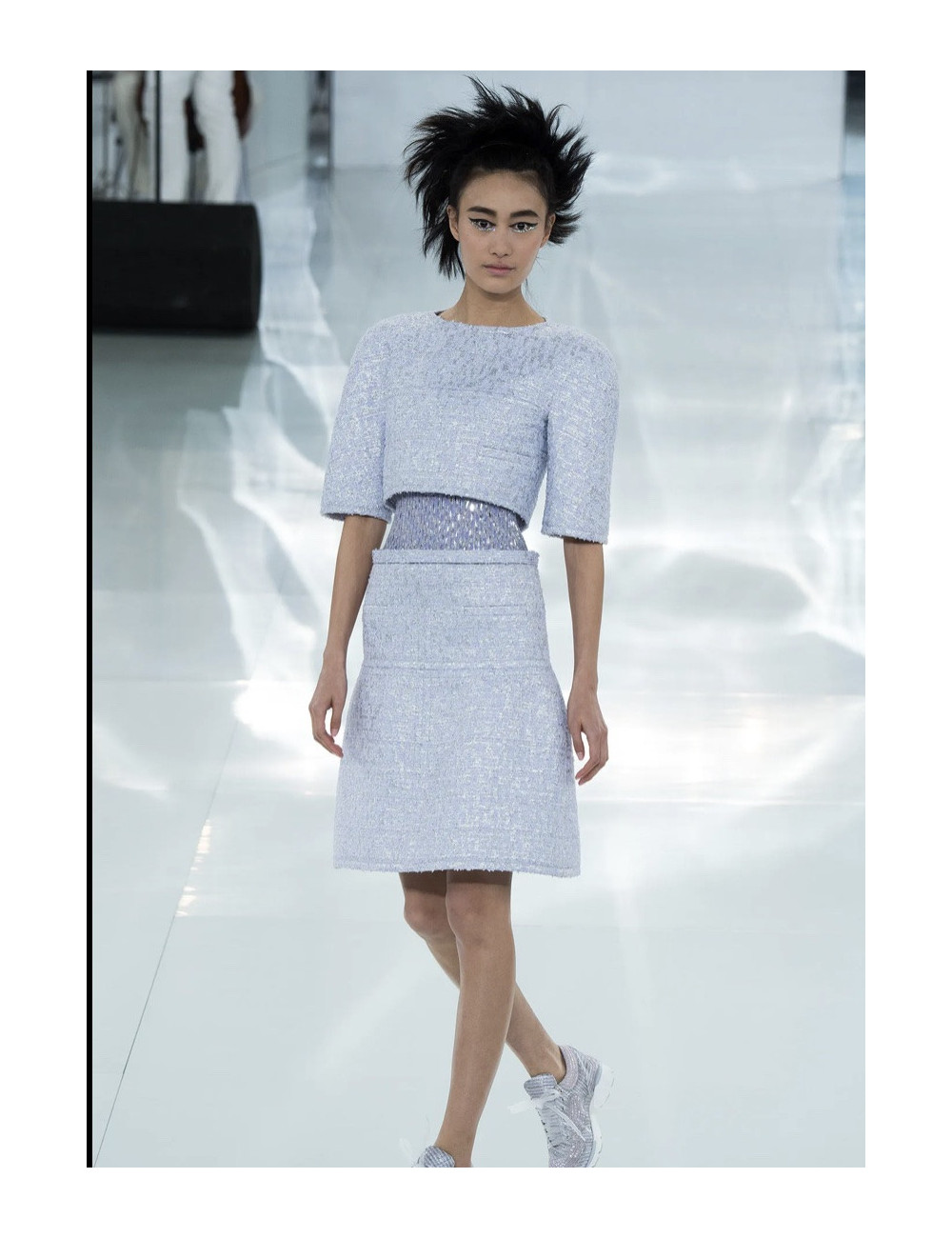 Tailleur jupe top CHANEL Haute Couture