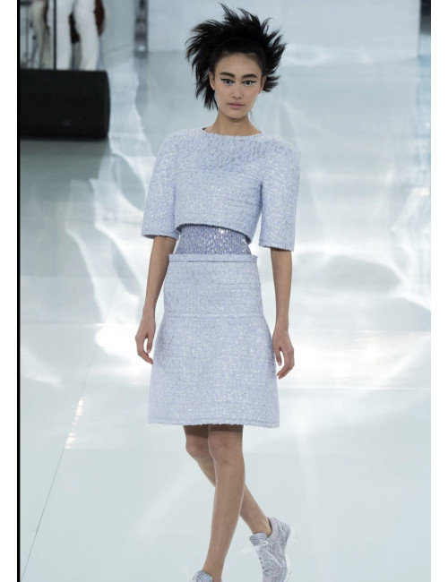 Tailleur jupe top CHANEL Haute Couture